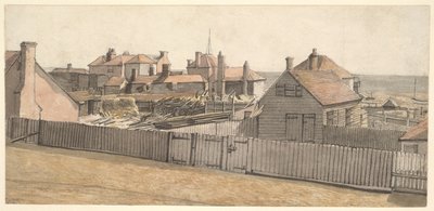 Fischerhütten in Hastings von William Henry Hunt