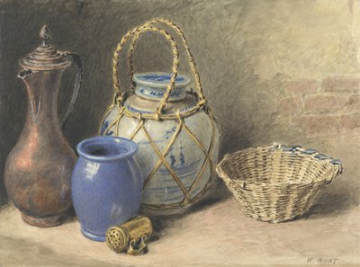 Stillleben mit Ingwertopf, ca. 1825 von William Henry Hunt