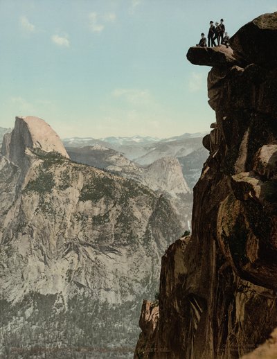 Glacier Point und South Dome, Yosemite Valley, Kalifornien von William Henry Jackson