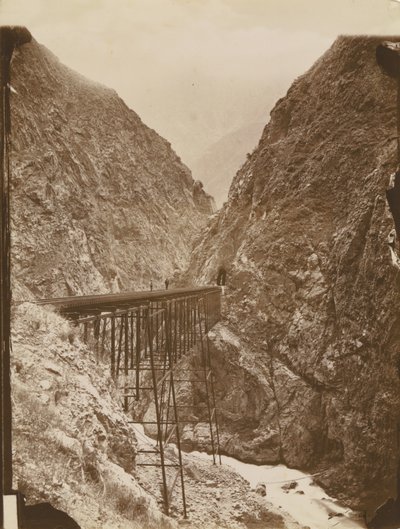 Puente Infernillo von William Henry Jackson
