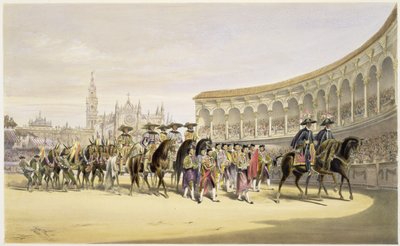 Einzug der Toreros in Prozession, 1865 von William Henry Lake Price
