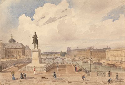 Ansicht von der Pont Neuf von William Henry Lake Price
