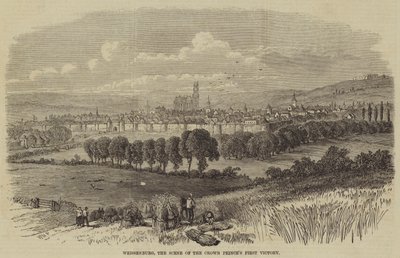 Weissenburg, der Schauplatz des ersten Sieges des Kronprinzen von William Henry Prior