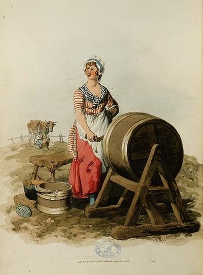 Butterrühren aus 