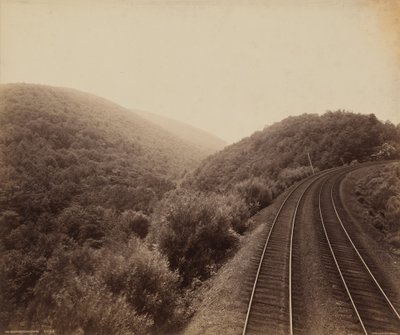 Musconetcong-Kurve, ca. 1895 von William Herman Rau