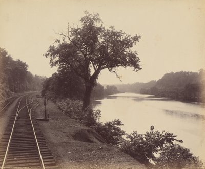 Der Lehigh bei Turkey Run, ca. 1895 von William Herman Rau