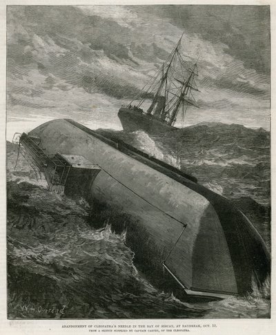 Aufgabe der Nadel von Cleopatra in der Biskaya von William Heysham Overend