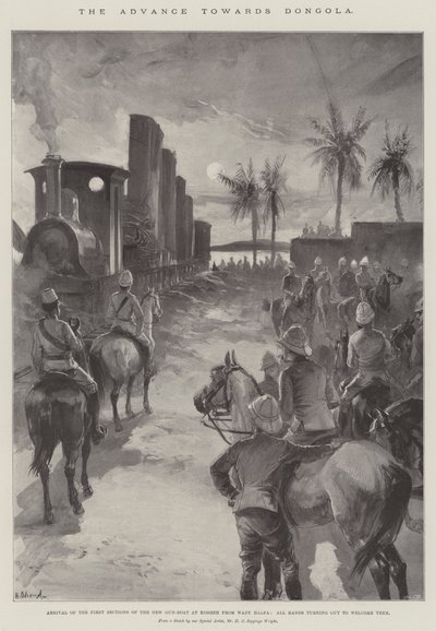 Der Vormarsch auf Dongola von William Heysham Overend