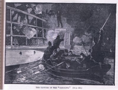 Die Eroberung der Caroline AD 1838 von William Heysham Overend