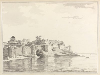 Ansicht des Forts von Allahabad von William Hodges