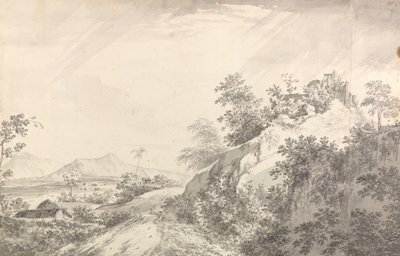 Ein Blick auf den Pass von Sicri Gully [Sakrigali] von William Hodges