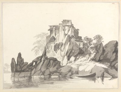 Ansicht der Insel Jangerah [Jahangira] im Ganges gegenüber von Sultanganj von William Hodges