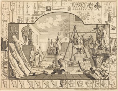 Analyse der Schönheit: Tafel 1 von William Hogarth