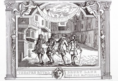 Komödie mit dem falschen Doktor zum Nutzen des Autors der Farce von William Hogarth