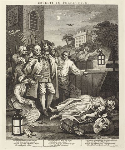 Grausamkeit in Perfektion von William Hogarth