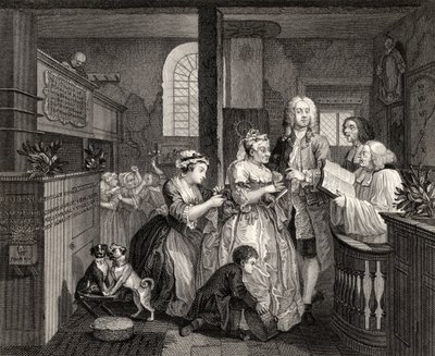 Verheiratet mit einer alten Jungfer, Platte V aus 