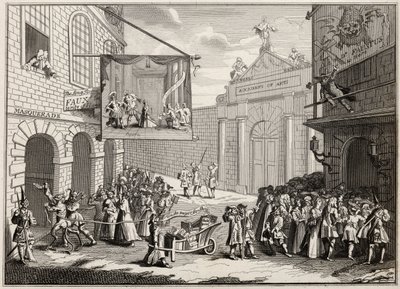 Maskeraden und Opern, Burlington Gate, aus 