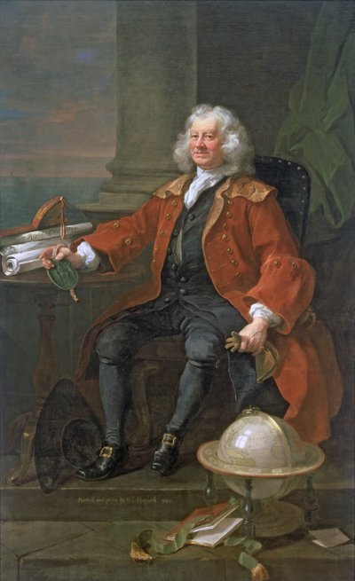 Porträt von Captain Coram (ca. 1668-1751) 1740 von William Hogarth
