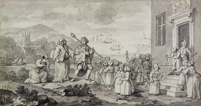 Studie für die Findelkinder von William Hogarth