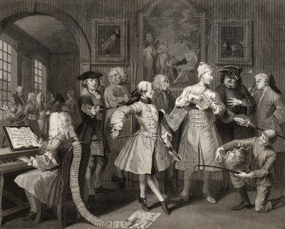 Umgeben von Künstlern und Professoren, Platte II aus 