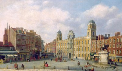 Ansicht von Northumberland House, ca. 1770 von William James