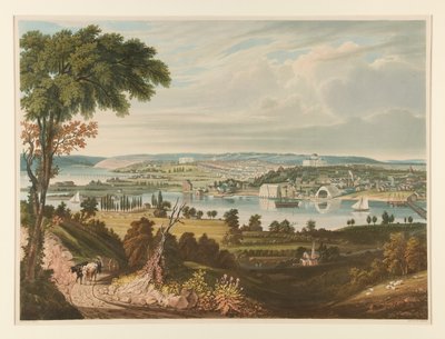 Stadt Washington von jenseits der Marinewerft von William James Bennett