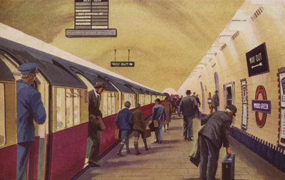 Eine moderne Tiefstation von William John Patton McDowell