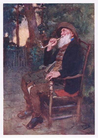 Wie glücklich ist derjenige, der in solchen Schatten eine Jugend der Arbeit mit einem Alter der Ruhe krönt von William Lee Hankey