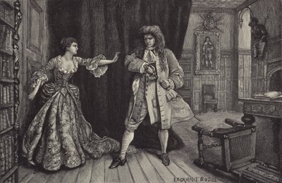 Die Vernon und Frank in der Bibliothek von William Lockhart Bogle