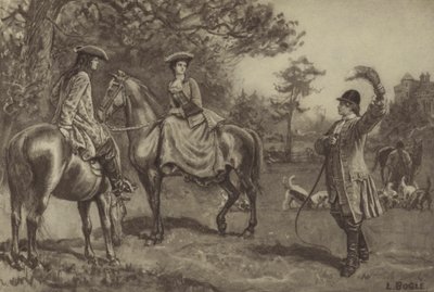 Erstes Treffen von Frank mit Die Vernon von William Lockhart Bogle