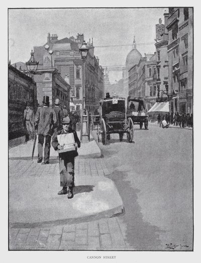Cannon Street von William Luker