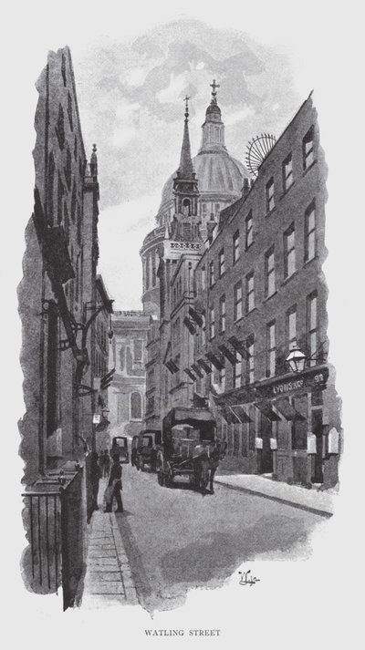 Walting Street von William Luker