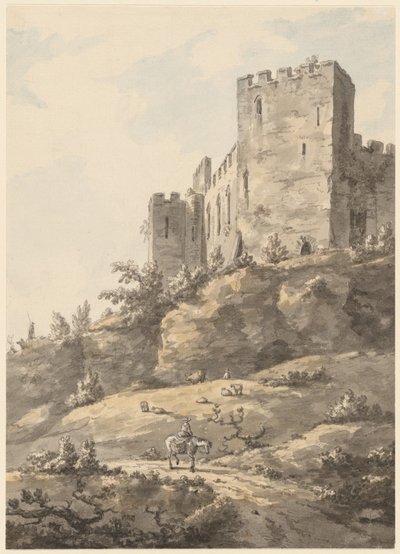 Ludlow Castle, Shropshire von William Marlow