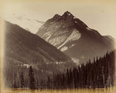 Ross Peak und die Schleife von Nr. 19 Schneeschuppen von William McFarlane Notman