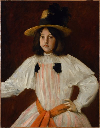 Porträt der Tochter des Künstlers von William Merritt Chase