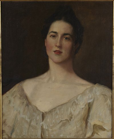 Das stattliche Modell von William Merritt Chase