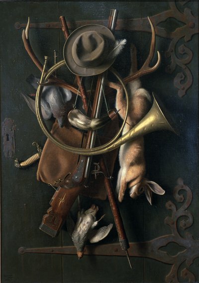 Nach der Jagd (3. Version) 1884 von William Michael Harnett