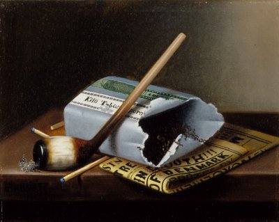 Ach, armer Yorick! von William Michael Harnett