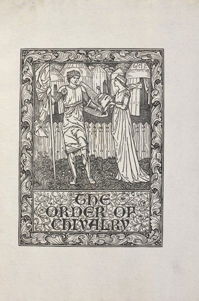 Illustration von William Morris, für 