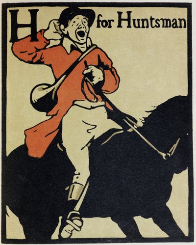H ist für Jäger, Illustration aus 