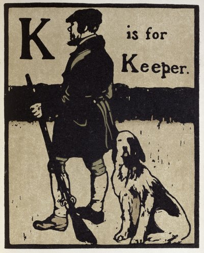 K ist für Wächter, Illustration aus 