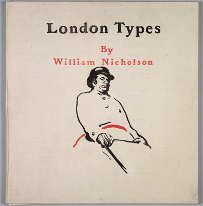 Londoner Typen: Umschlag von William Nicholson