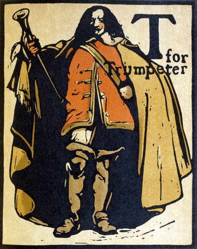 T ist für Trompeter, Illustration aus 