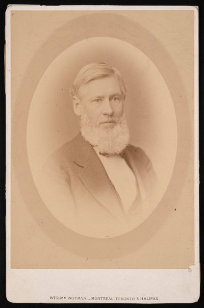 Porträt von Asa Gray 1810-1888 von William Notman