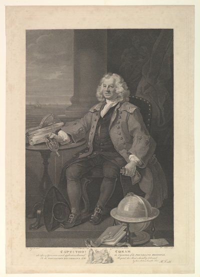 Kapitän Thomas Coram von William Nutter