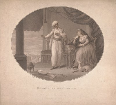 Desdemona und Othello von William Nutter