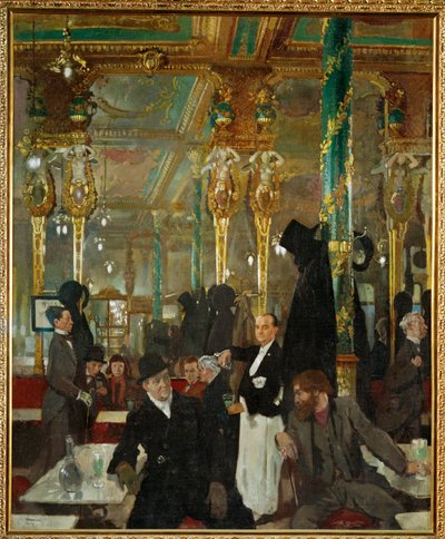 Das Café Royal in London von William Orpen