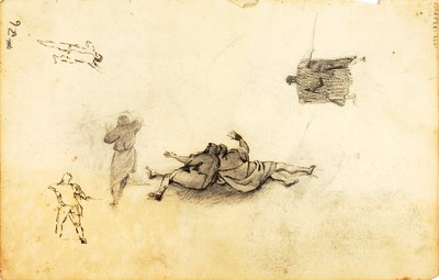 Moses befiehlt den Wassern des Roten Meeres, sich zu trennen von William Page