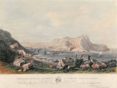 Hafen, Stadt und Engpass von St. John