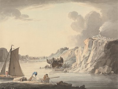 Eingang zu Stonehouse Creek, zwischen Plymouth und Dock, Devon von William Payne